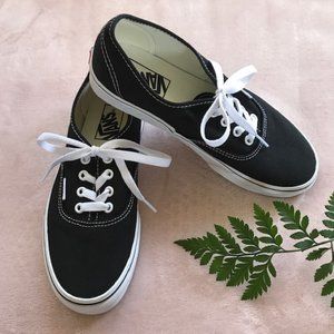 Vans black and white sneakers